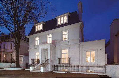 Double-level residential basement, London NW8